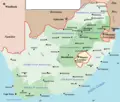 South Africa Political Map - Mapsof.Net Map