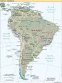 South America - Mapsof.Net Map