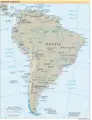 South America Reference Map - Mapsof.Net Map