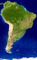 South America Satellite Image - Mapsof.Net Map