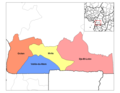 South Cameroon Divisions - Mapsof.Net Map
