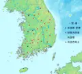 South Korea Meteorological Administration Map - Mapsof.Net Map