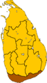 Southern Province Sri Lanka - Mapsof.Net Map