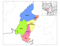 Southwest Cameroon Divisions - Mapsof.Net Map