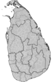 Sri Lanka Divisions - Mapsof.Net Map