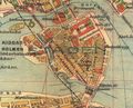 Stockholm Gamla Stan Map 1910 - Mapsof.Net Map