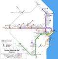 Subway Map of Chennai - Mapsof.Net Map