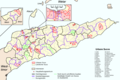 Sucos Osttimors - Mapsof.Net Map