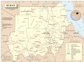 Sudan Map 2012 - Mapsof.Net Map
