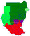Sudan Political Regions July 2006 - Mapsof.net