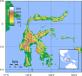 Sulawesi Topography - Mapsof.net