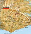 Sunyani Map - Mapsof.Net Map