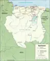 Surinam Map Fr - Mapsof.Net Map