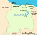 Suriname Map - Mapsof.Net Map