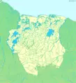 Surinammap - Mapsof.Net Map