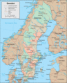Kingdom of Sweden - Mapsof.net