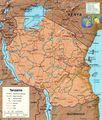 Tanzania Map - Mapsof.Net Map