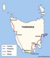 Tasmania - Mapsof.net