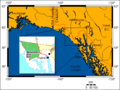 Tatshenshini Alsek Area Canada Bc - Mapsof.Net Map