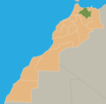 Taza Al Hoceima Taounate 1 - Mapsof.Net Map