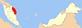 Terengganu State Locator - Mapsof.Net Map