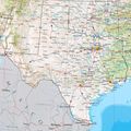 Texas Relief Map - Mapsof.Net Map