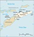 Timor Leste Cia Wfb Map - Mapsof.Net Map