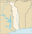 Togo Map Blank - Mapsof.Net Map