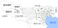 Tokyomap With Kanji - Mapsof.Net Map