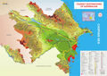 Tourist Destinations Map of Azerbaijan - Mapsof.Net Map