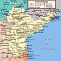 Transport Map of Andhra Pradesh - Mapsof.Net Map