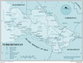 Turkmenistan - Mapsof.Net Map