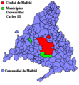 Uc3m En La Comunidad - Mapsof.Net Map