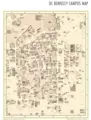 Uc Berkeley Campus Map - Mapsof.Net Map