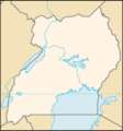 Uganda Locator - Mapsof.Net Map