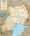Uganda Map - Mapsof.Net Map