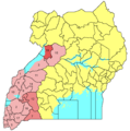 Ugandawesternnumbered - Mapsof.Net Map