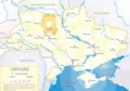 Ukraine Oblast Schytomyr - Mapsof.Net Map