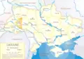 Ukraine Oblast Ternopil - Mapsof.Net Map