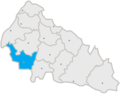 Ukraine Oblast Transcarpathia Rajon Berehove - Mapsof.Net Map