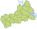 Ukraine Oblast Tscherkassy Rajon Blank - Mapsof.Net Map