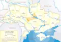 Ukraine Oblast Tscherkasy - Mapsof.Net Map