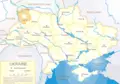 Ukraine Oblast Wolhynien - Mapsof.Net Map