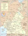 Un Cameroon - Mapsof.Net Map