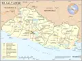 Un El Salvador - Mapsof.Net Map