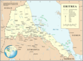 Un Eritrea - Mapsof.Net Map