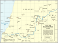 Un Libanon Blueline - Mapsof.Net Map