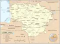 Un Lithuania - Mapsof.Net Map