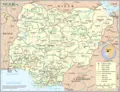 Un Nigeria - Mapsof.Net Map