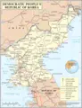 Un North Korea - Mapsof.Net Map